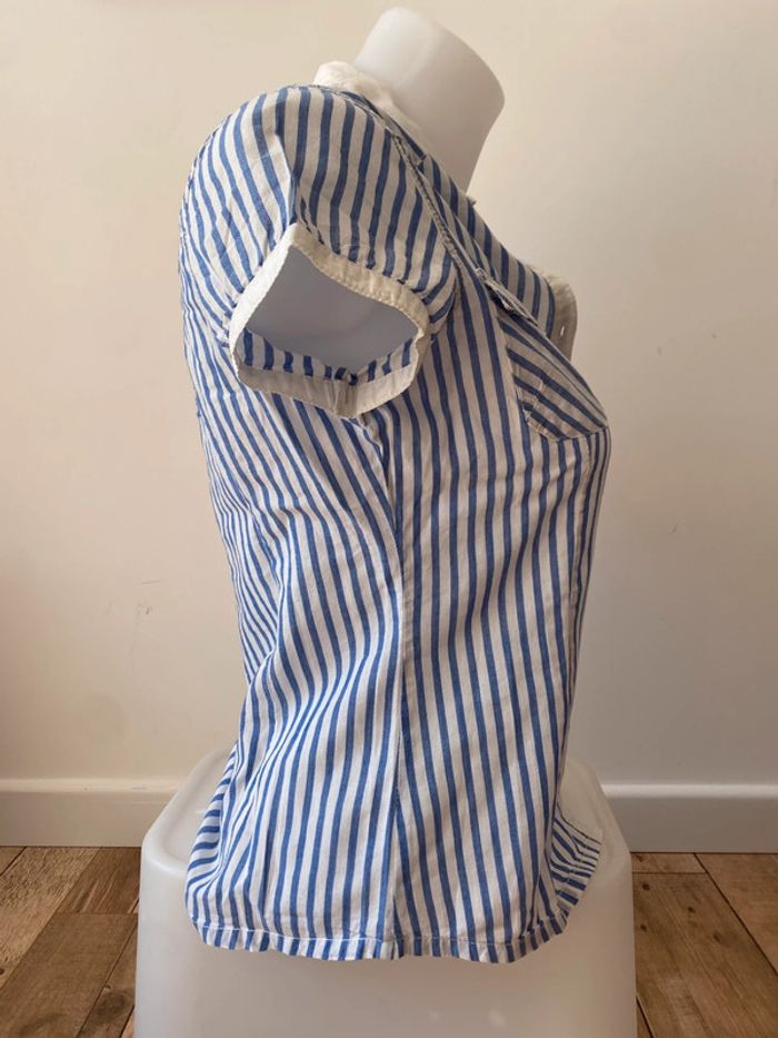Chemise sans manche marinière - photo numéro 5