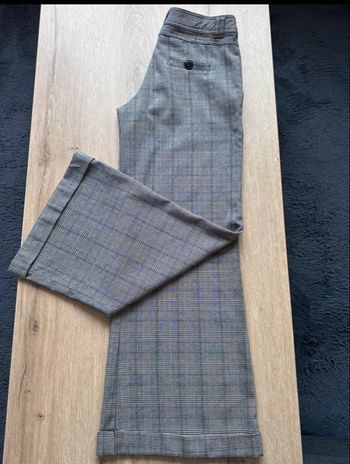 Pantalon Flare chic taille 38 comme neuf Via28 coupe évasée 