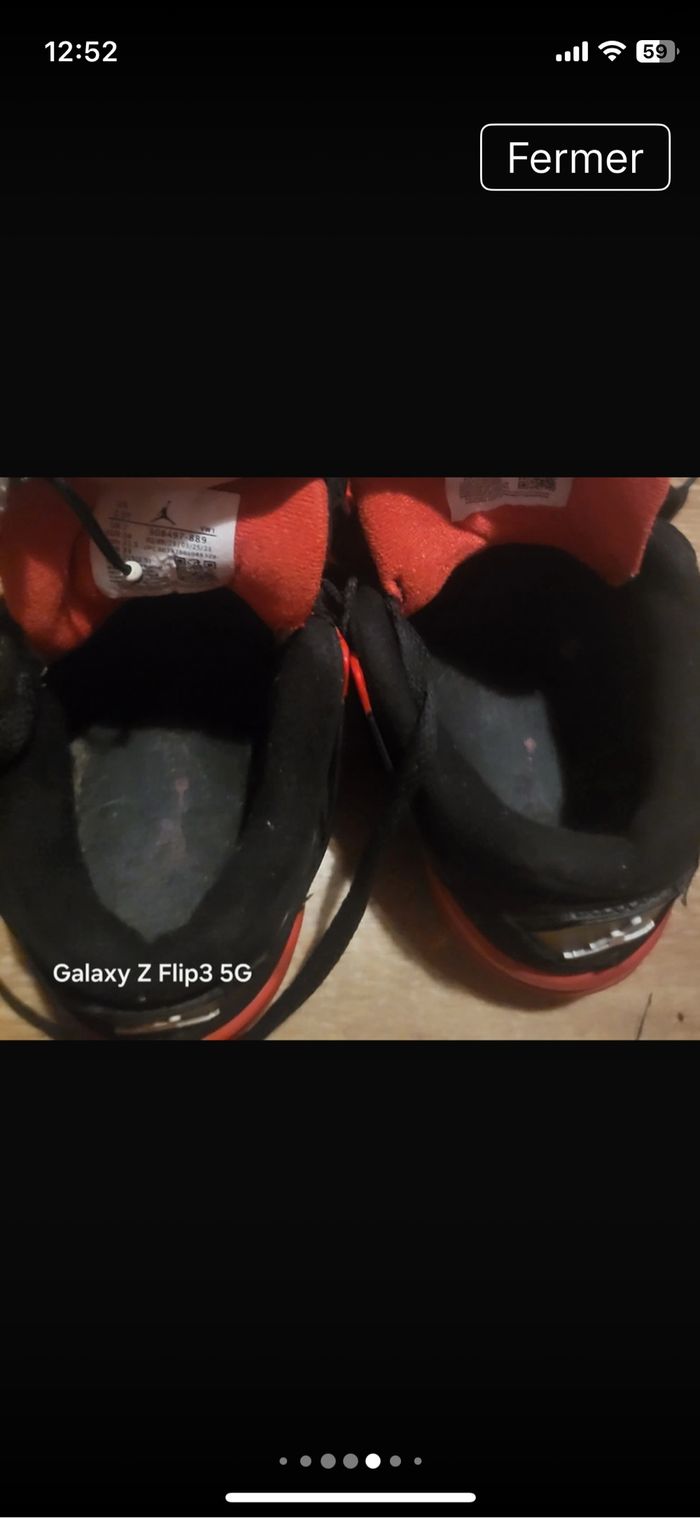 Basket mixte air Jordan taille 34 - photo numéro 8