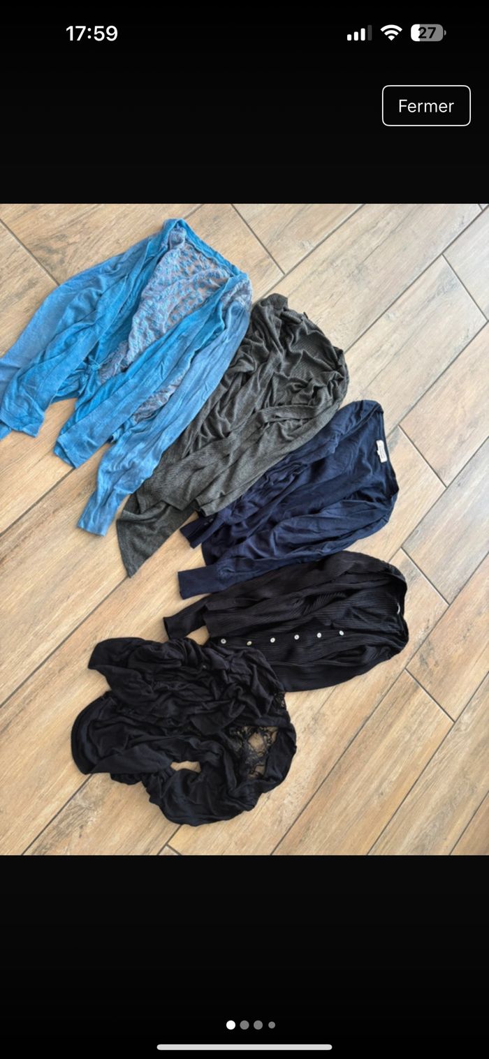 Lot de gilets