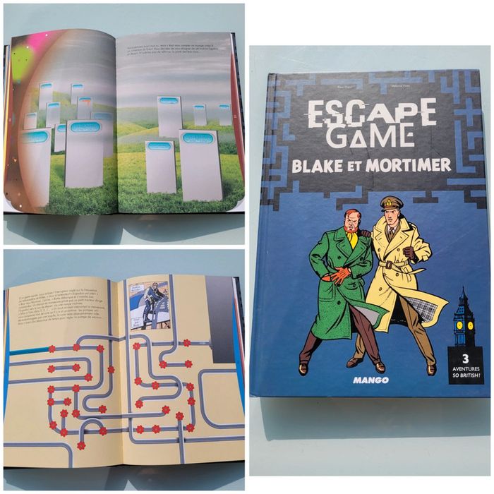 Escape Game Blake et Mortimer, mango éditions (53)