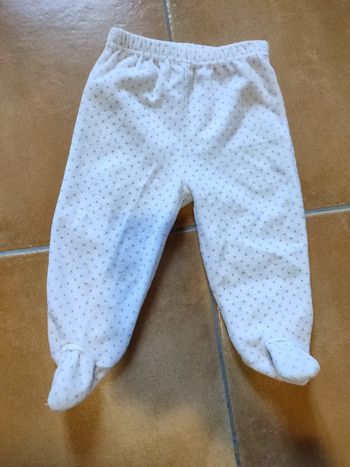 Bas pyjama en velours