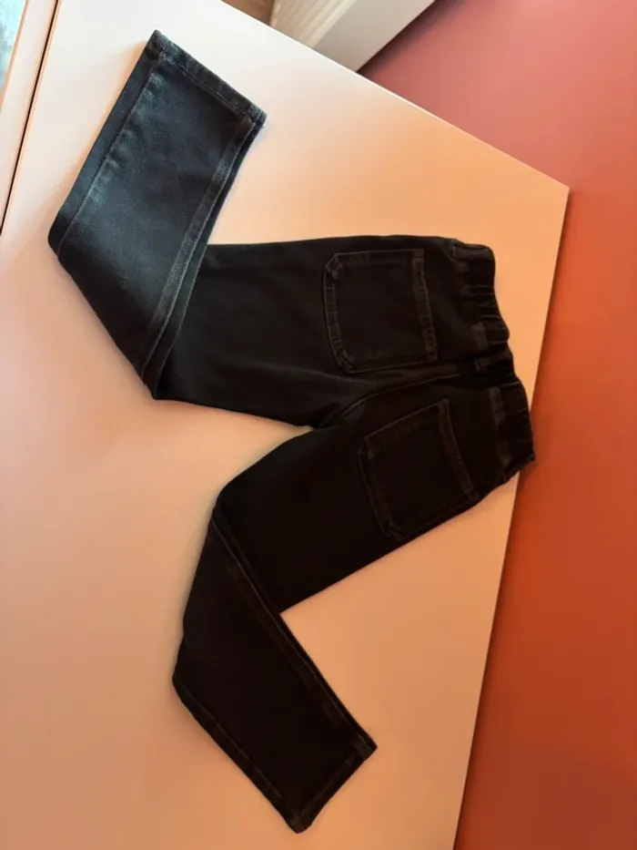 Jegging noir ZARA 4-5Y/110cm - photo numéro 8