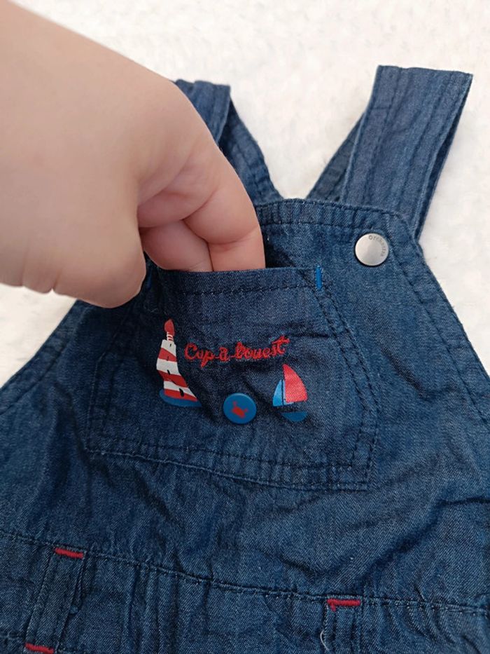 🔸Salopette Orchestra bleu marine – 9 mois 🔸 - photo numéro 4