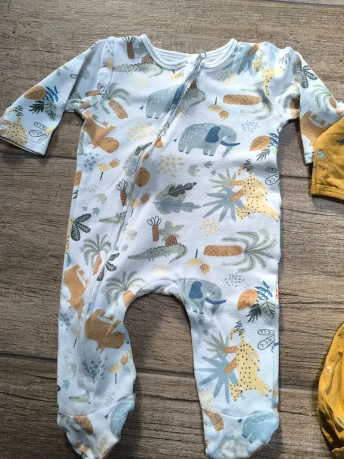 Lot de deux pyjamas coton - photo numéro 3