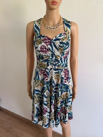 Robe imprimée sans manches Morgan taille 38 comme neuve