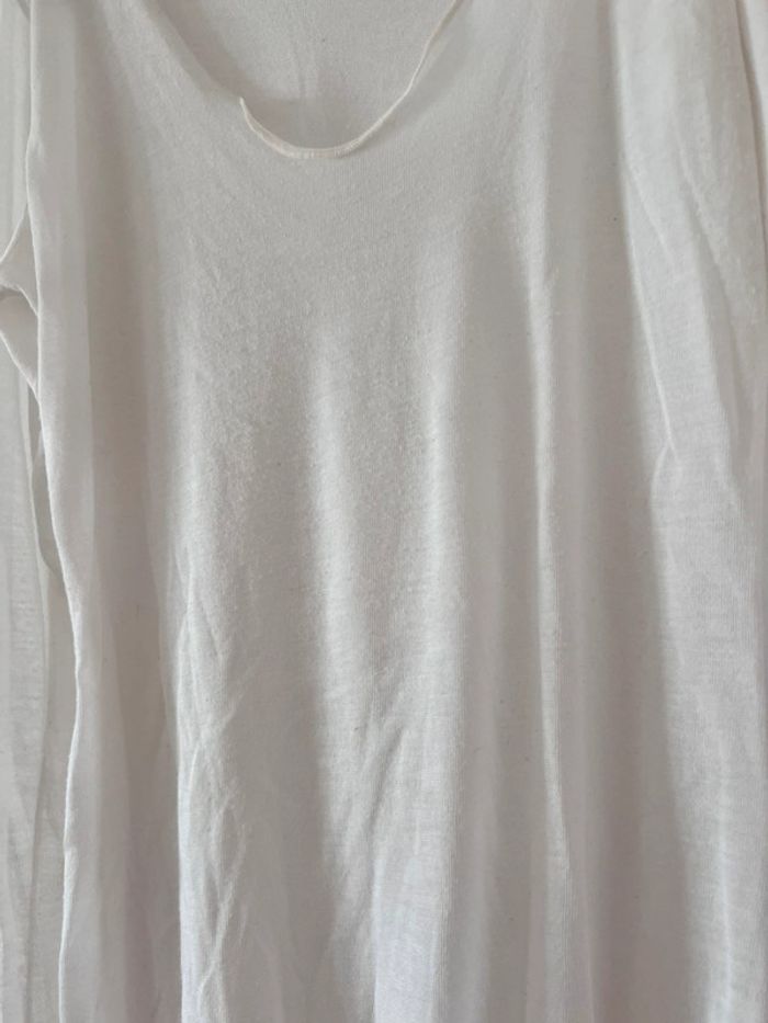 T shirt taille 38 blanc - photo numéro 2