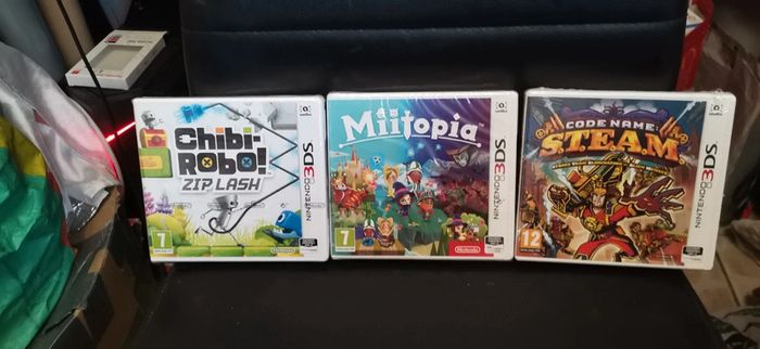 Lot 3 jeux nintendo 3ds neuf sous blister - photo numéro 2