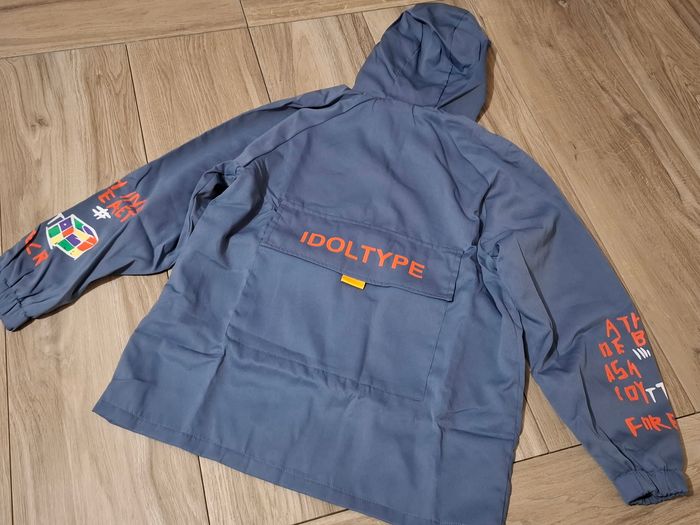 Veste enfant garçon coupe vent capuche bleu - photo numéro 3