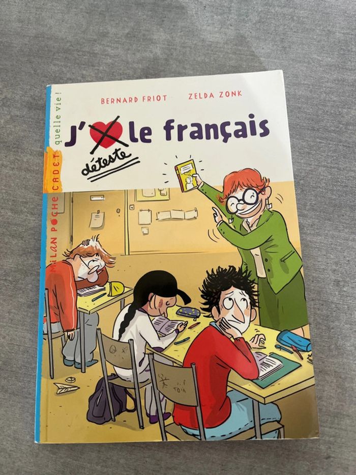 Livre Je n’aime pas le français