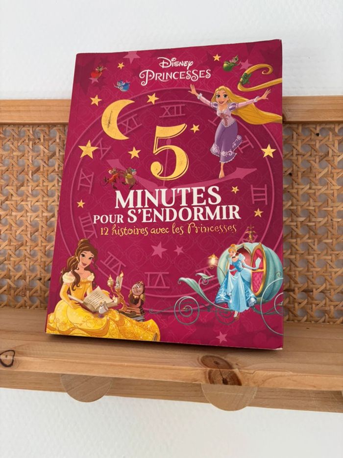 Livre 5 minutes pour s’endormir princesse Disney