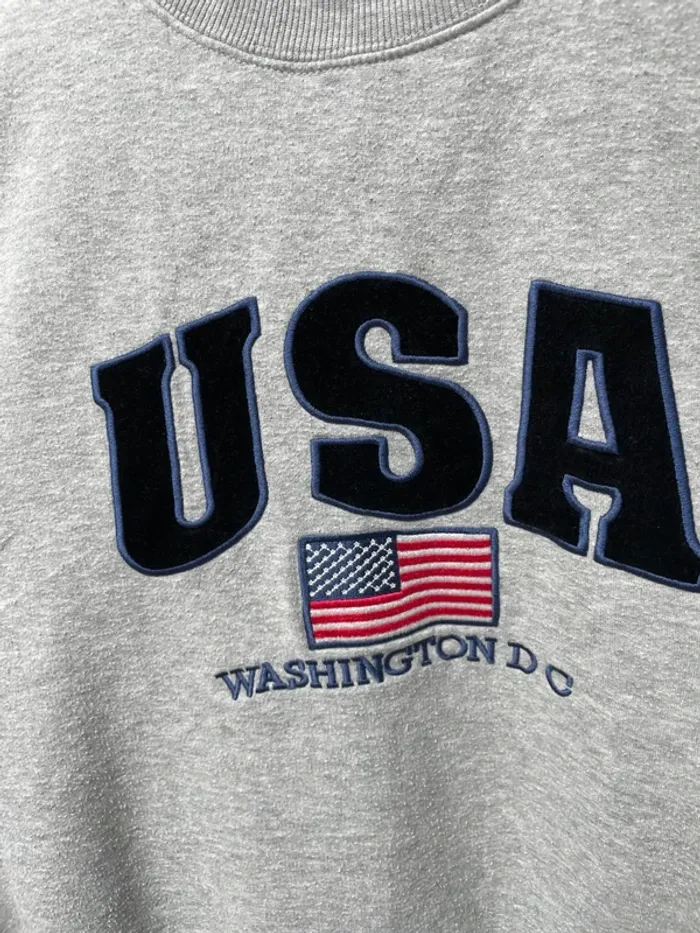 Crewneck USA Washington DC Mens XL - photo numéro 2