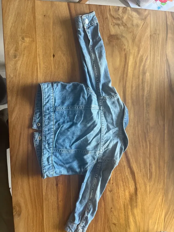 Veste en jean H&M - photo numéro 4