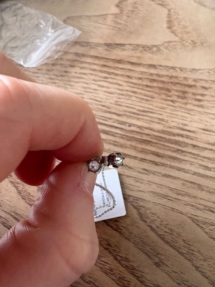 Boucles d’oreilles Swarovski - photo numéro 2