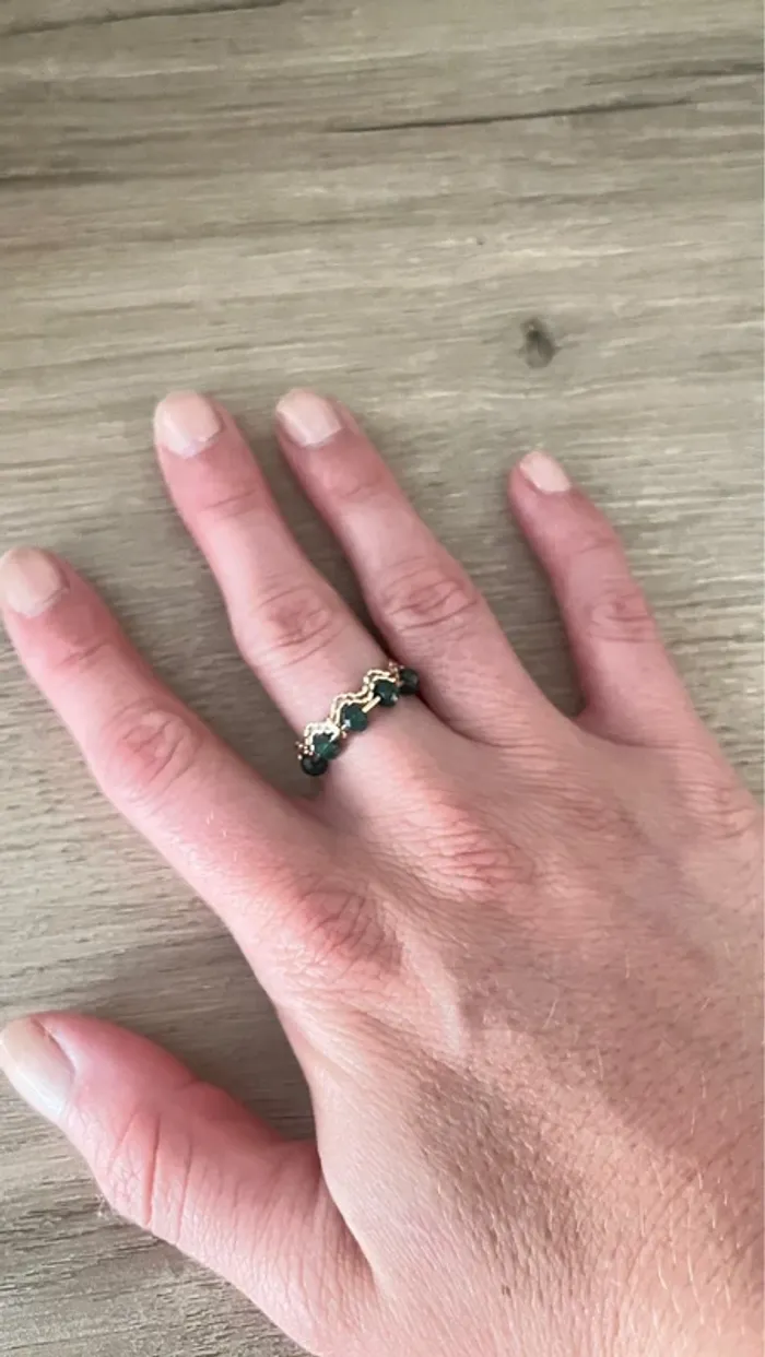 Bague doré taille S