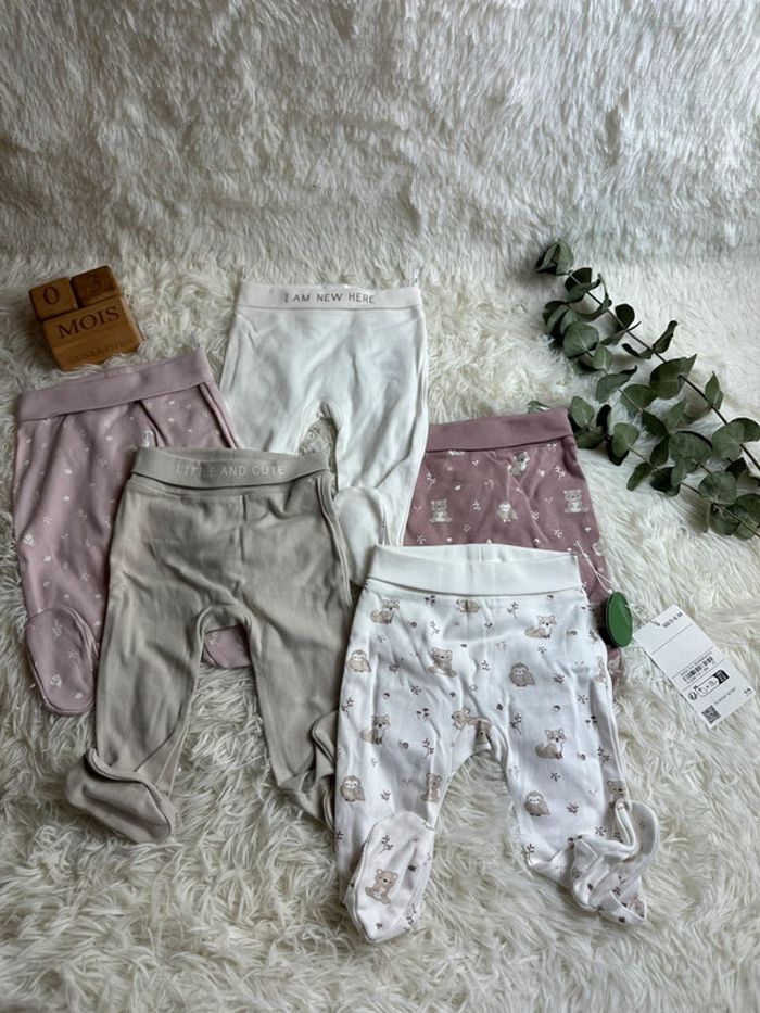 Lot de 5 pantalons C&A taille 3-6 mois
