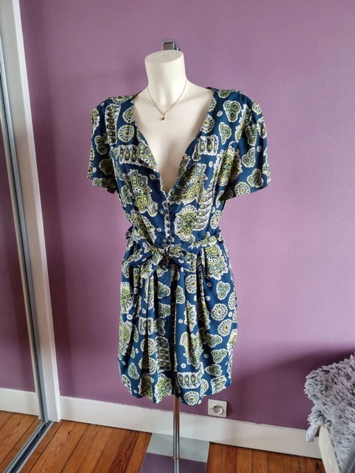 Robe vintage à motif mandala - photo numéro 9