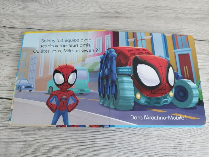 Livre à rabats Spidey où te caches-tu petit ? - photo numéro 3