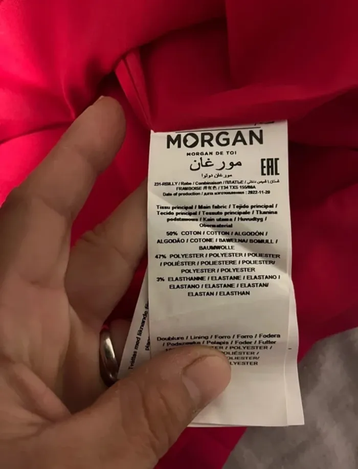 Robe Morgan (rose framboise) 231-Rbilly T34 - photo numéro 5