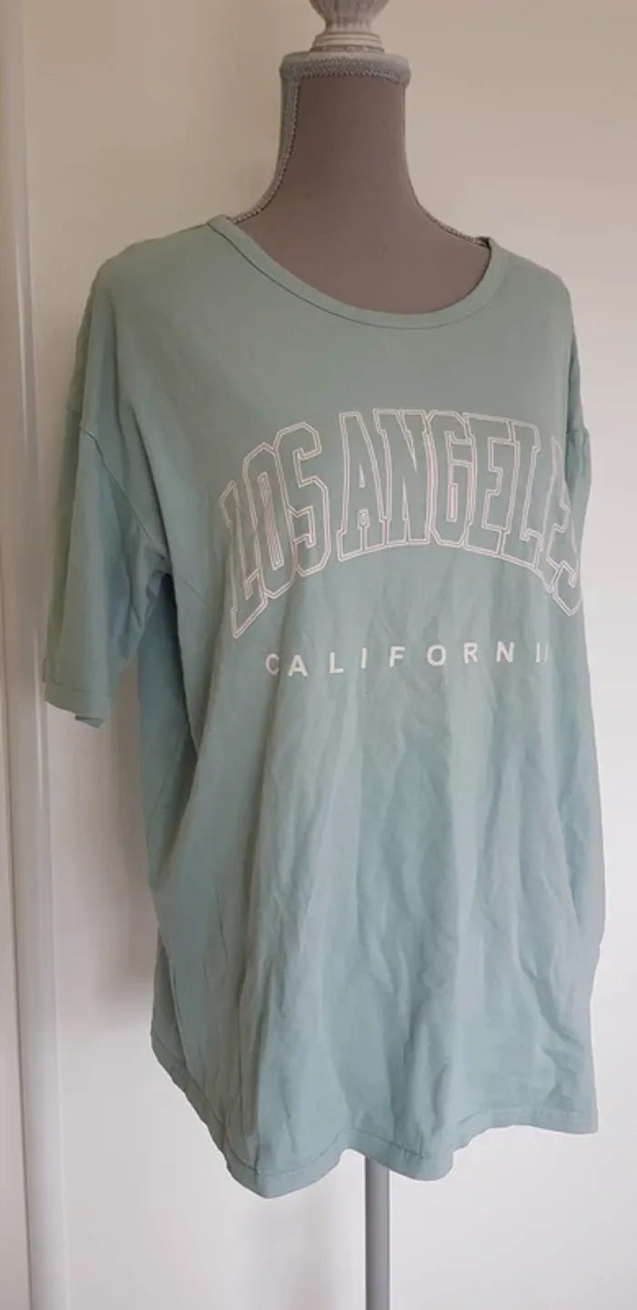 T-shirt Los Angeles / California oversize - photo numéro 2