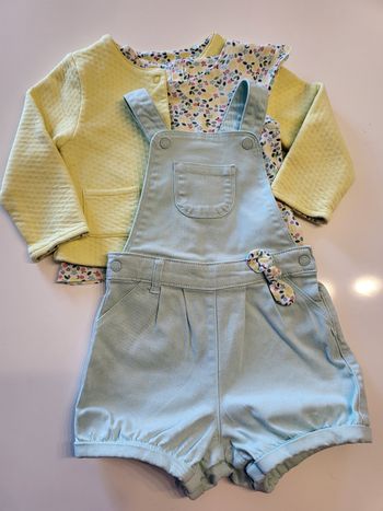 Ensemble 3 pièces avec veste reversible 23 mois Obaïbi