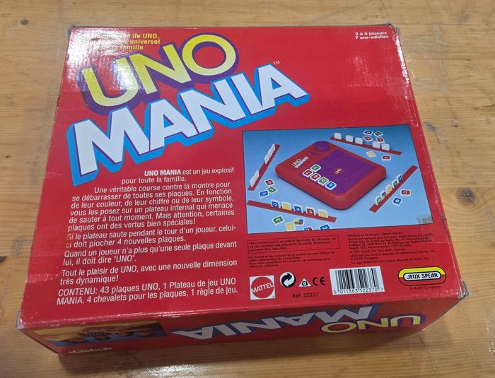 Jeu de société Uno Mania - photo numéro 4