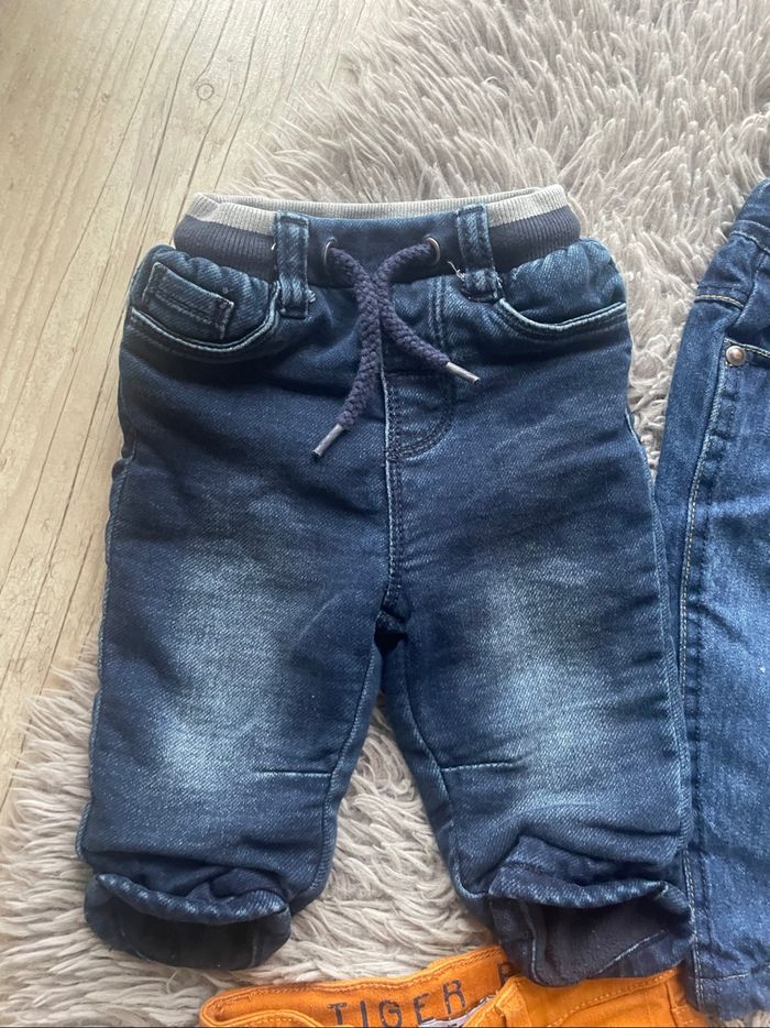 Lot de 3 jeans - 6 mois - photo numéro 2