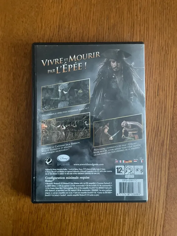 Jeu Pc pirates des Caraïbes jusqu’au bout du monde - photo numéro 3