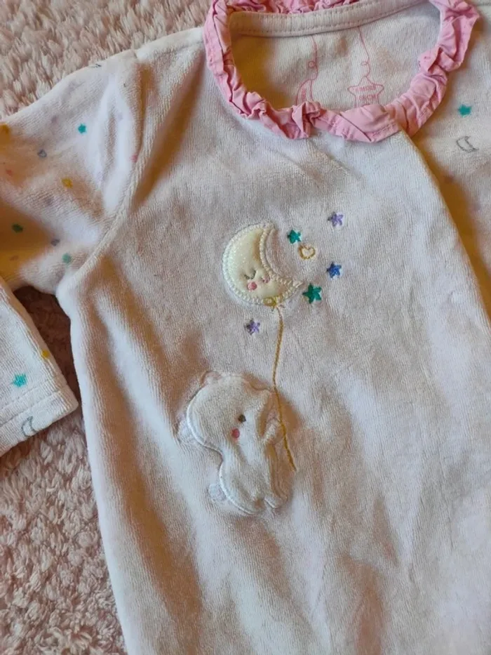 Pyjama rose sergent major 6 mois - photo numéro 2