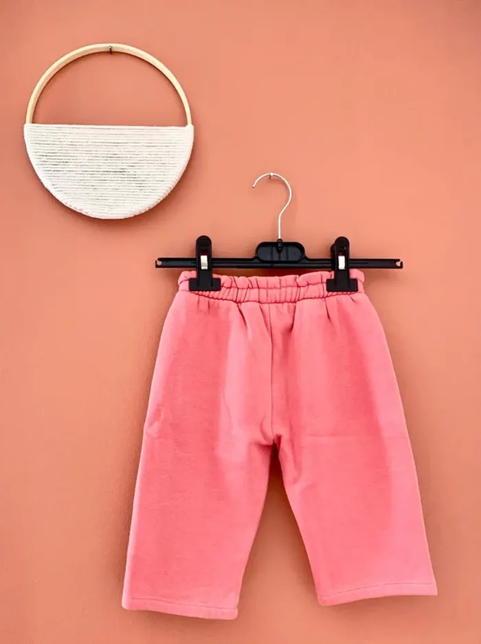 🌺 Pantalon rose fuchsia Tape à l’œil – 12 mois / 74 cm - photo numéro 2