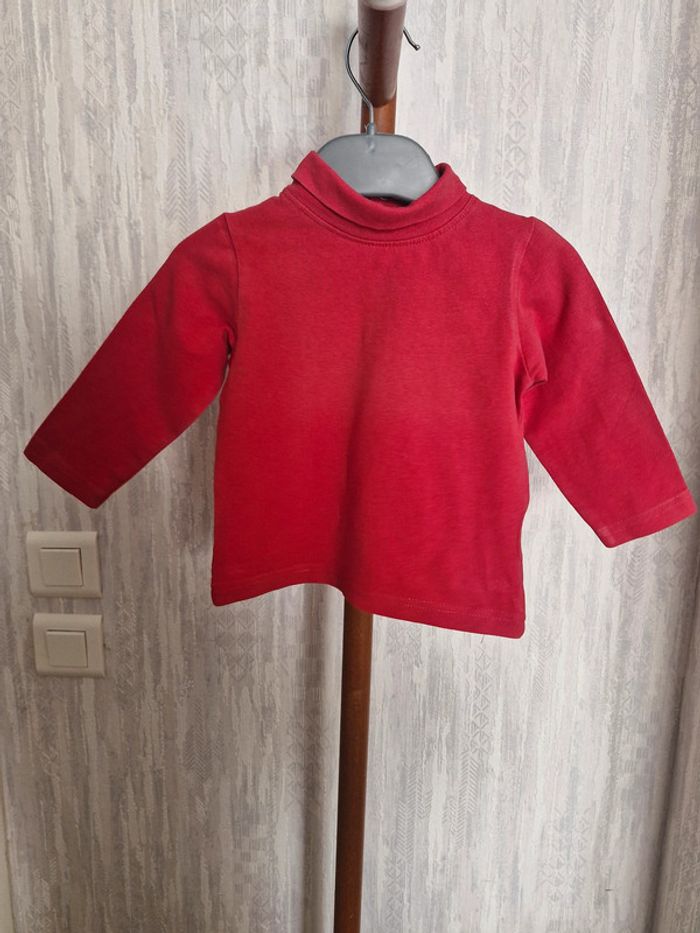 🎯 T-shirt manches longues bébé - Tissaia - Taille 9 mois - Coton/Elasthanne
