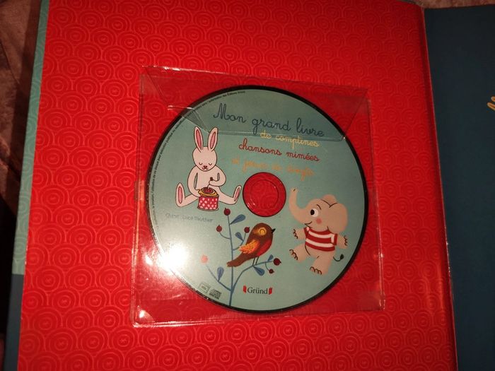 Mon grand livre de comptines avec cd - photo numéro 2