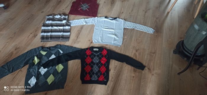 Lot de 5 pulls 10 ans