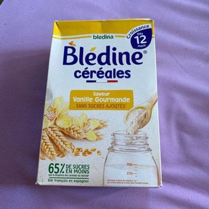 Blédine céréales saveur vanille gourmande