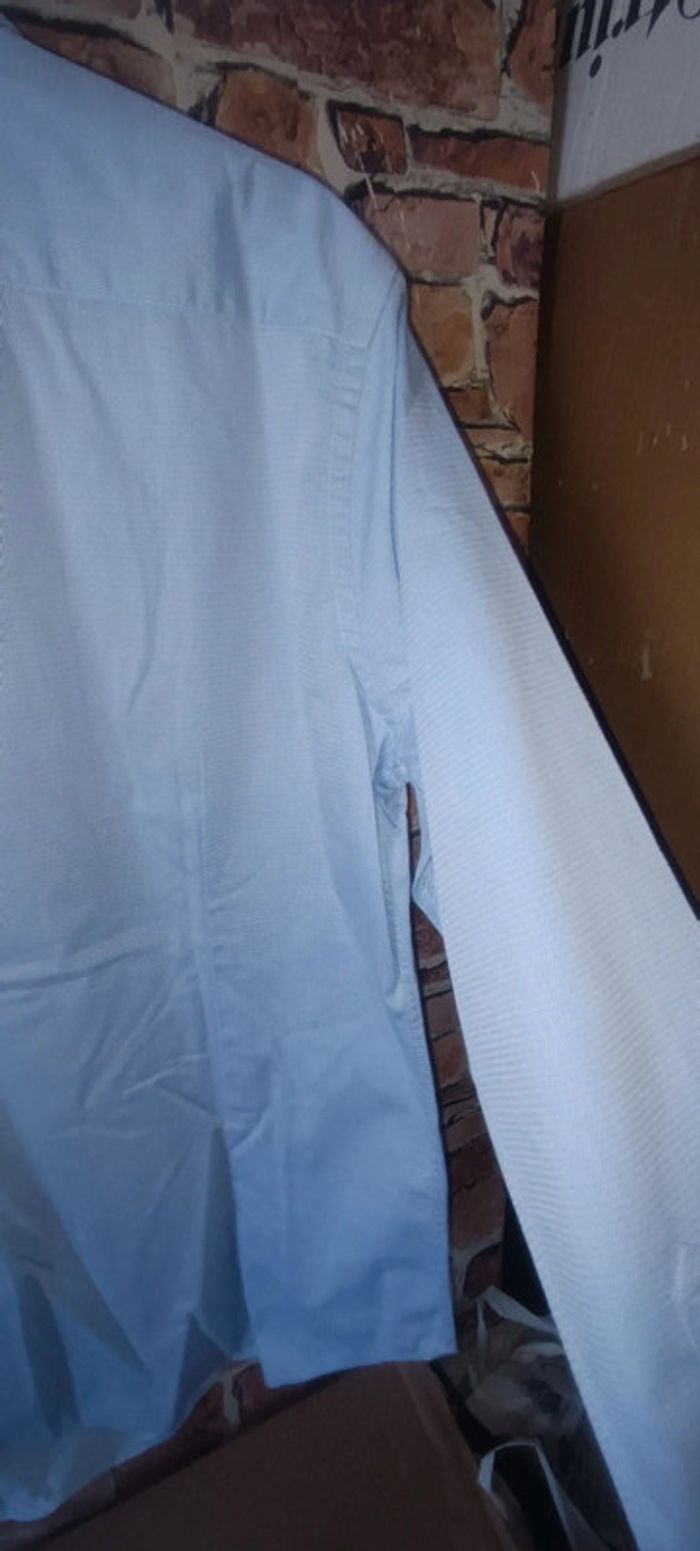 Chemise bleu longues manches Pierre Cardin - photo numéro 8