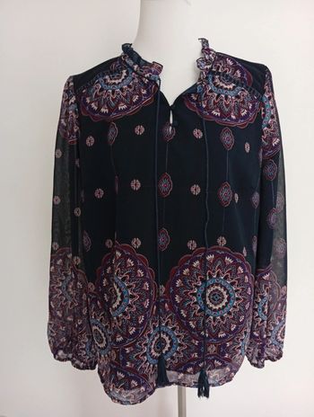 Blouse violette Riu taille 44