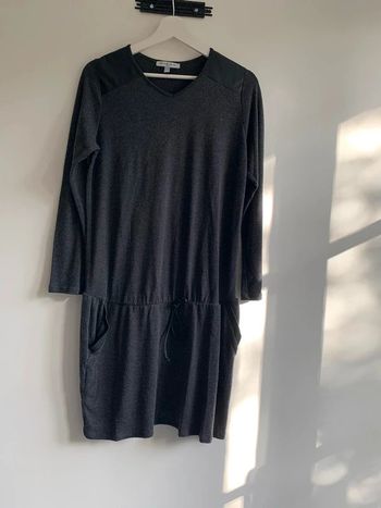 Robe grossesse grise Dorothée LS  envie de fraises taille 38