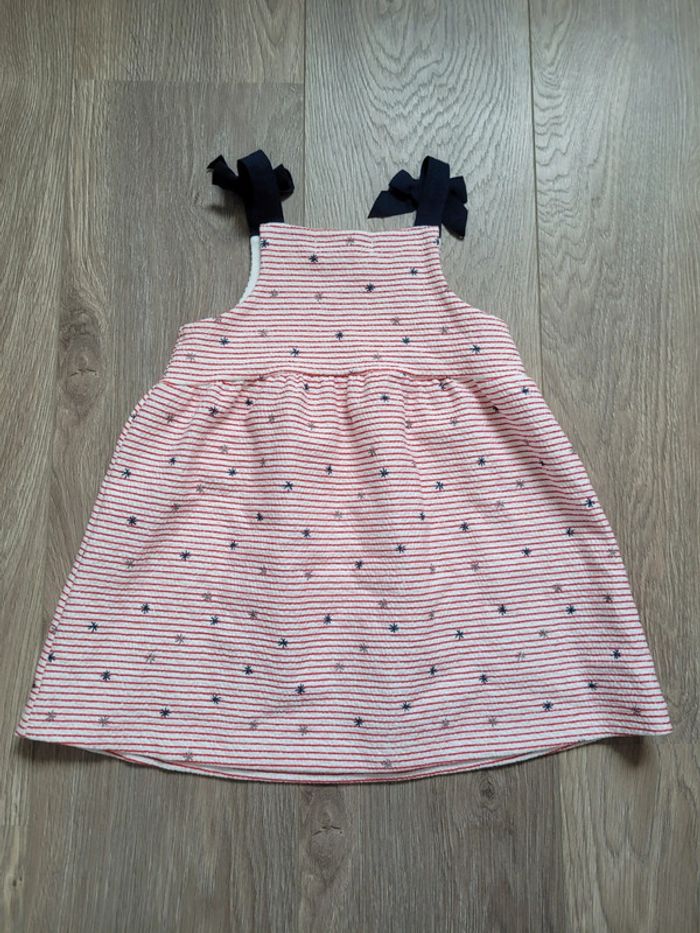 Robe rayée rouge et blanche - photo numéro 4