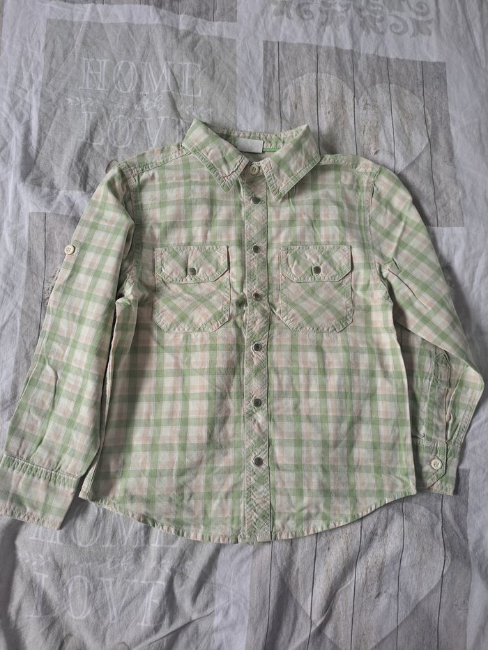Chemise à carreaux