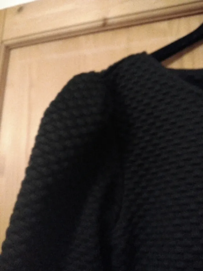 Robe Noire Unie Femme Neuve - photo numéro 6