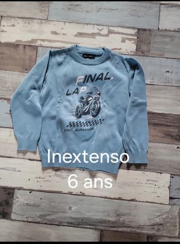 Pull "Inextenso" 6ans