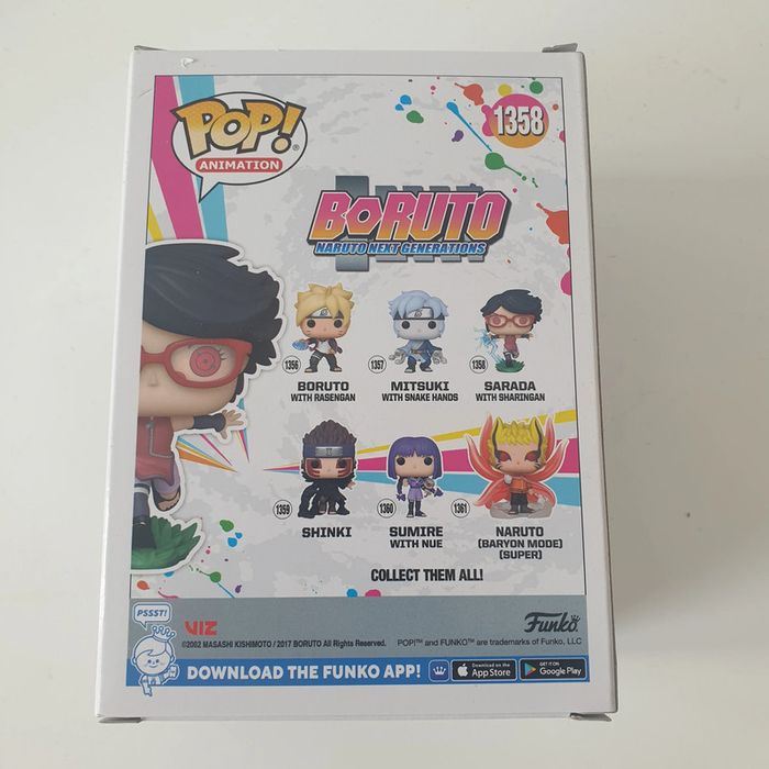 Funko Pop Sarada Boruto Naruto 1358 - photo numéro 3