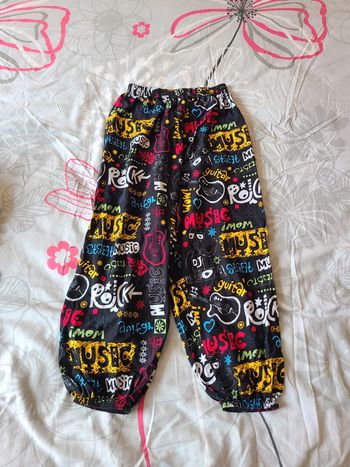 Pantalon léger motifs 12 ans fille
