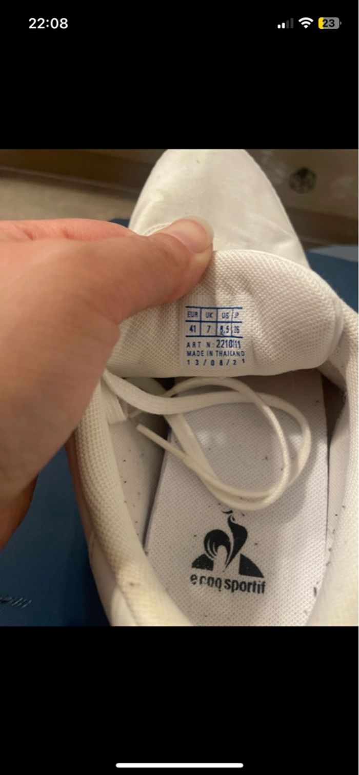 Baskets le coq sportif - photo numéro 2