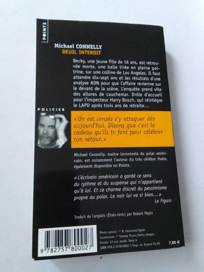 Michael Connelly 🪅 Deuil interdit - photo numéro 2
