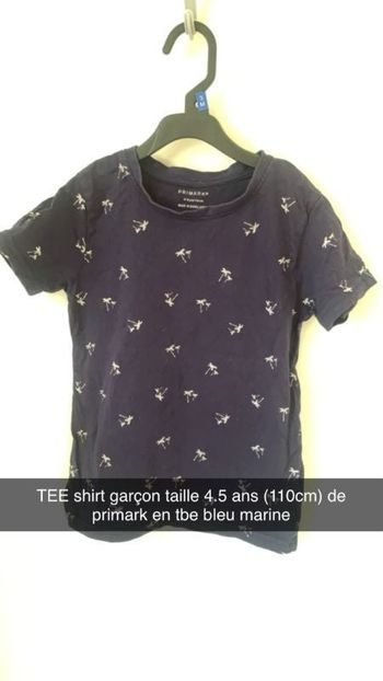 Tee shirt garçon taille 110 cm