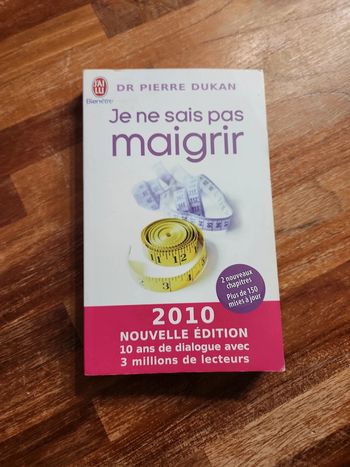Livres: je ne sais pas maigrir