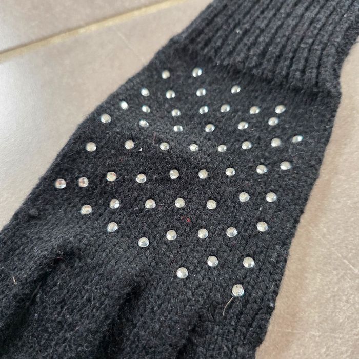 Paire de gant avec strass - photo numéro 2