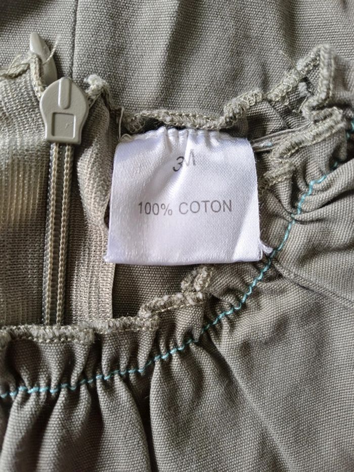 Ensemble 0/3 mois robe/tshirt/collants - photo numéro 4