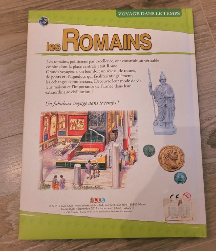 Livre "Les romains - photo numéro 2